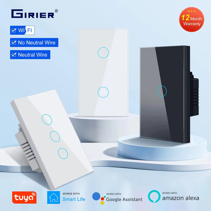 GIRIER Smart WiFi Touch Switch