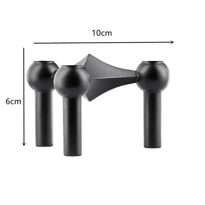 Metal Molecular Structure Candle Holder