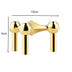 Metal Molecular Structure Candle Holder