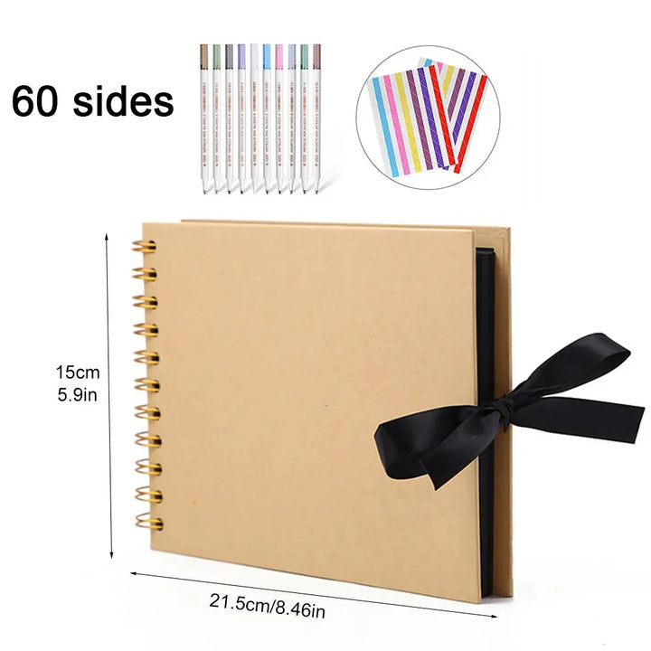 Kraft Scrapbook Album Memories