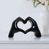 Resin Love Gesture Statues