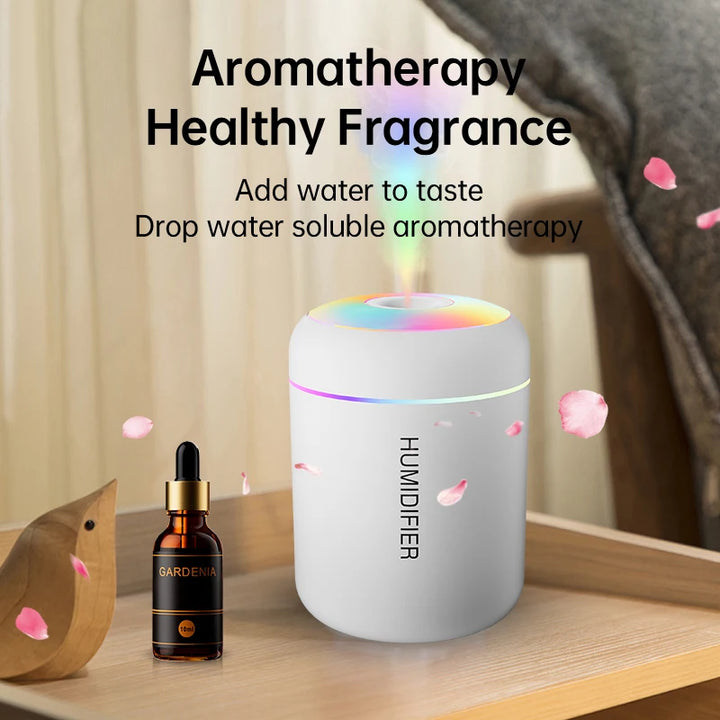 180ml Mini USB Aroma Diffuser & Air Humidifier