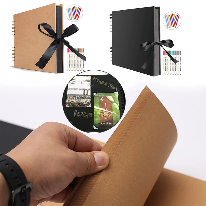 Kraft Scrapbook Album Memories
