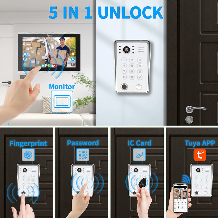 Tuya 7/10 Inch Video Intercom System