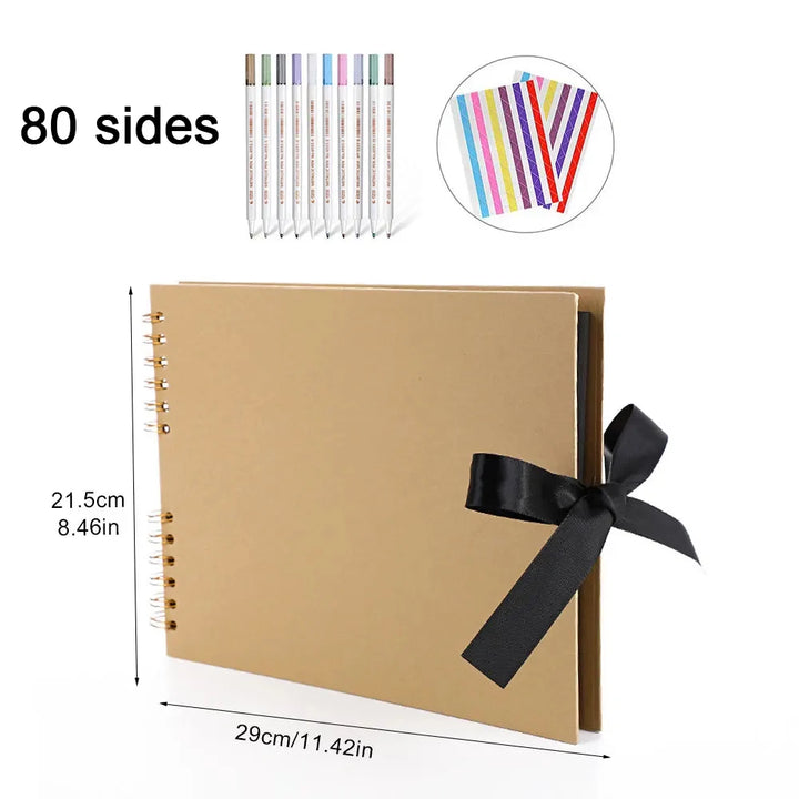 Kraft Scrapbook Album Memories